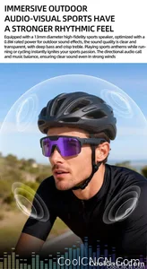 2026 New AI Sport Cycling Smart Glasses 80MP Camera 1200P HD Video Bluetooth 5.3WiFi Open Ear Riding Speaker Real-Time Translate - view 20