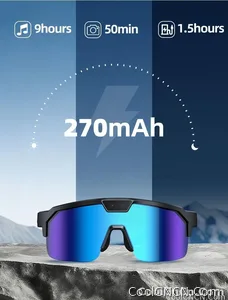 2026 New AI Sport Cycling Smart Glasses 80MP Camera 1200P HD Video Bluetooth 5.3WiFi Open Ear Riding Speaker Real-Time Translate - view 23