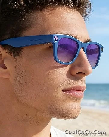 AI Smart Glasses 8MP HD Camera Sunglasses Audio AI Voice Assistant Real-Time Translation Vlog Eyeglasses for Daily Work Travel - detail