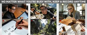 AI Smart Glasses 8MP HD Camera Sunglasses Audio AI Voice Assistant Real-Time Translation Vlog Eyeglasses for Daily Work Travel - view 13