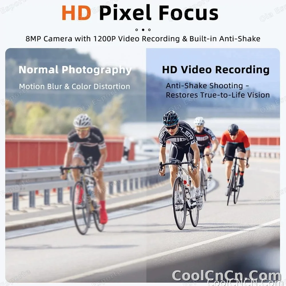 2026 New 4K HD AI Smart Cycling Glasses Men 800MP Camera Goggle BT Call AI Translation Voice Assistant Control Sunglasses Women - detail
