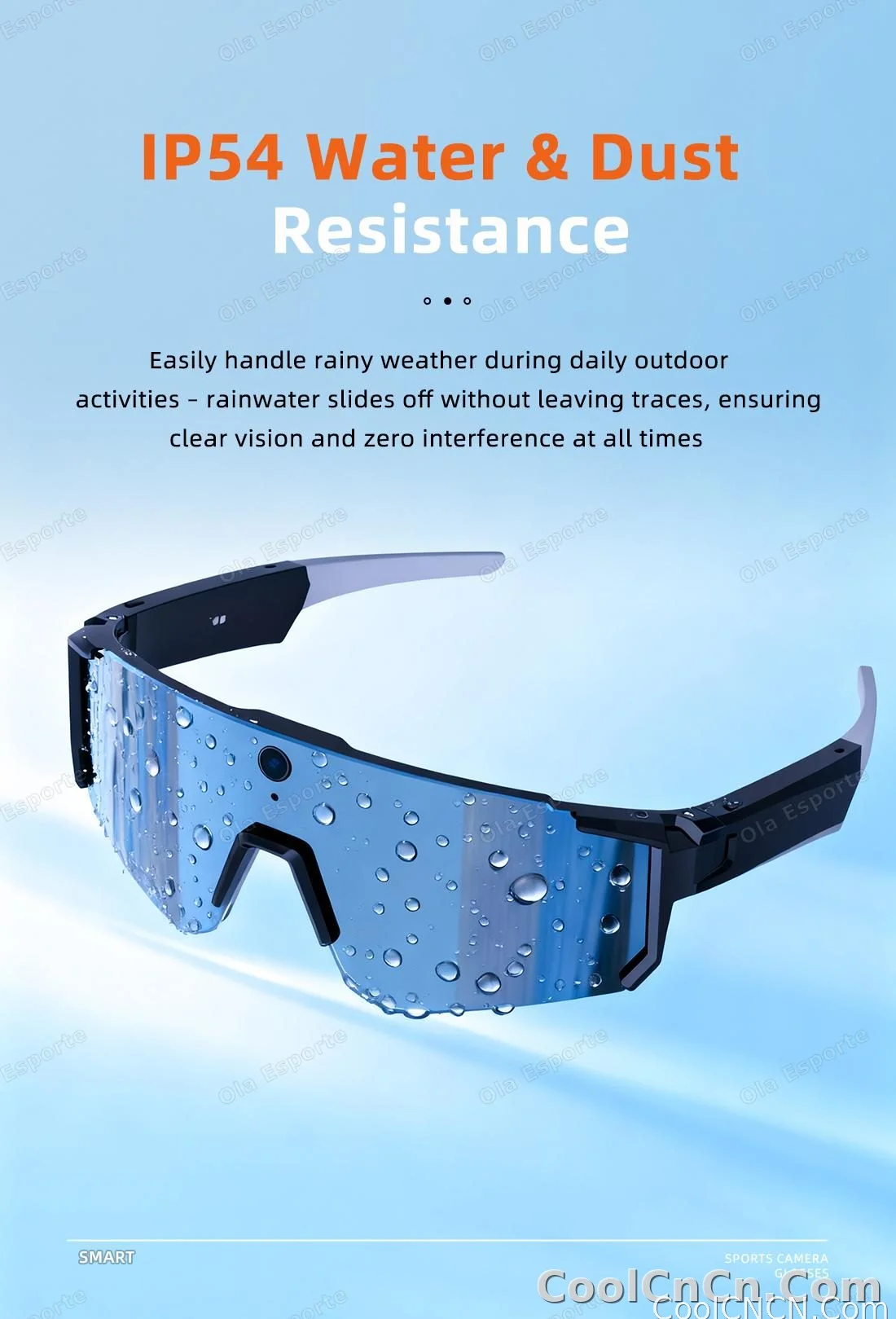 2026 New 4K HD AI Smart Cycling Glasses Men 800MP Camera Goggle BT Call AI Translation Voice Assistant Control Sunglasses Women - detail