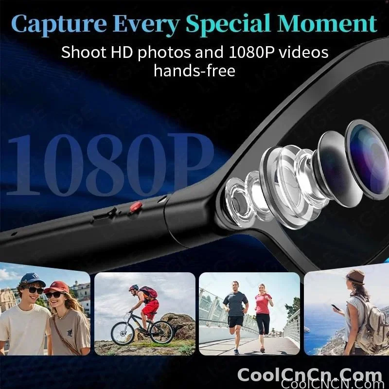 2026 New AI Smart Sunglasses 8MP HD Camera Glasses 1080P Video Recording Translation Call Waterproof Bluetooth Eyewear Men Women - detail