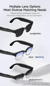 AI Smart Glasses Translation 800W Pixel Camera Video Music Player Call Business 8K Sunglasses Glasses Men For Travel Work 2026 - view 28