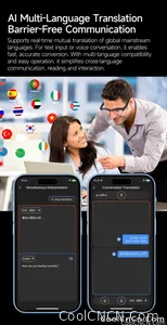4K 800W HD Camera AI Smart Glasses 2026 ChatGPT Record Video Languages Translation Music Player Sunglasses Glasses With Camera - view 19