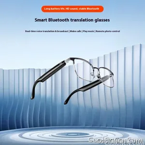 AI Glasses For Men languages Real Time Translation Wireless Bluetooth Touch Call Meeting Sports Music Smart Glasses - view 8