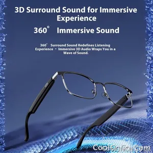 AI Glasses For Men languages Real Time Translation Wireless Bluetooth Touch Call Meeting Sports Music Smart Glasses - view 21