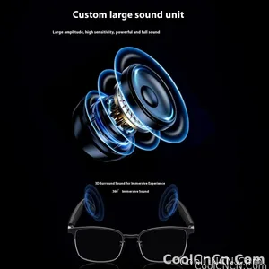 AI Glasses For Men languages Real Time Translation Wireless Bluetooth Touch Call Meeting Sports Music Smart Glasses - view 22