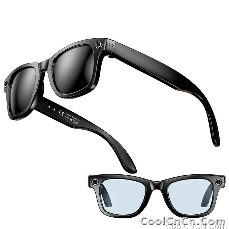 W610 AI Smart Glasses with Video Camera 800W Outdoor Sunglasses Wi-Fi Transfer BT Calling Audio Record Smart Wearable Headset - detail