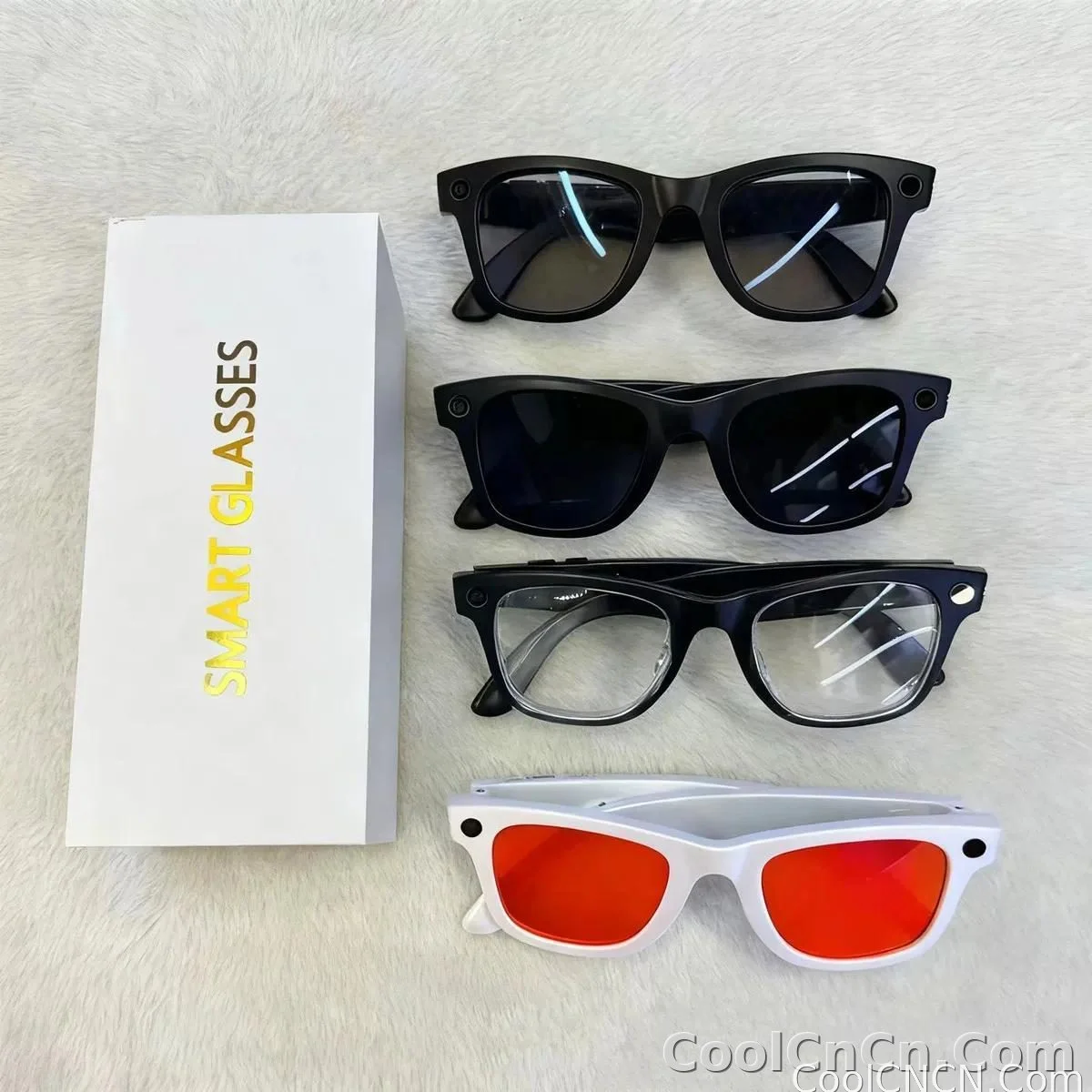 W610 AI Smart Glasses with Video Camera 800W Outdoor Sunglasses Wi-Fi Transfer BT Calling Audio Record Smart Wearable Headset - detail