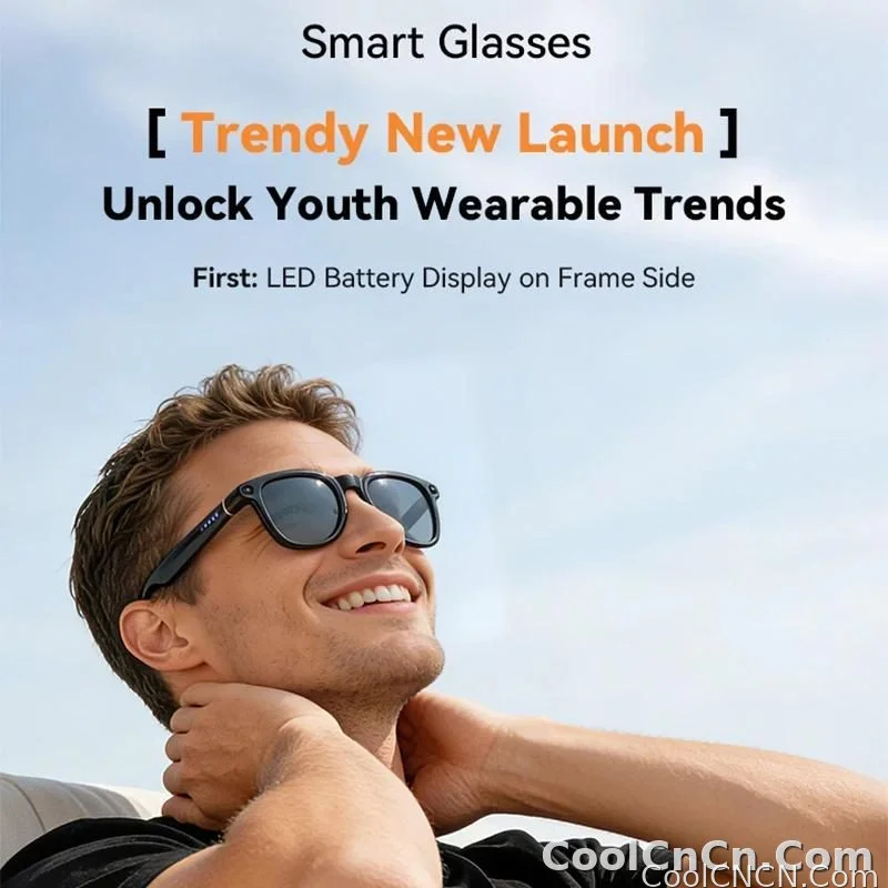 2026 Ultra AI Smart Glasses 1200P Camera ChatGPT Voice Assistant 32GB Storage Real-time Translation Bluetooth Music Sunglasses - detail