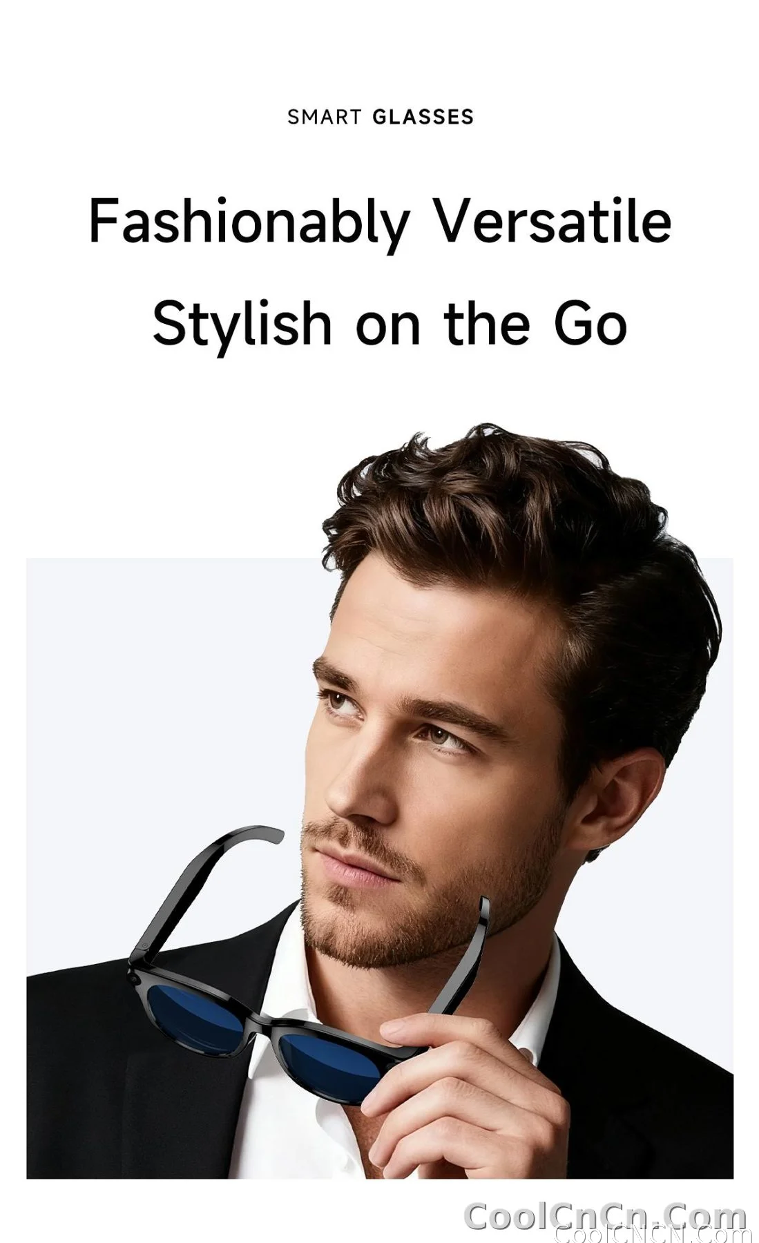2026 New Smart Glasses Listening To Music Open Listening AI Translation AI Voice Assistant AI Image Recognition Smart Glasses - detail