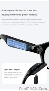 2026 New Smart Glasses Listening To Music Open Listening AI Translation AI Voice Assistant AI Image Recognition Smart Glasses - view 16