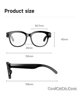 2026 New Smart Glasses Listening To Music Open Listening AI Translation AI Voice Assistant AI Image Recognition Smart Glasses - view 27
