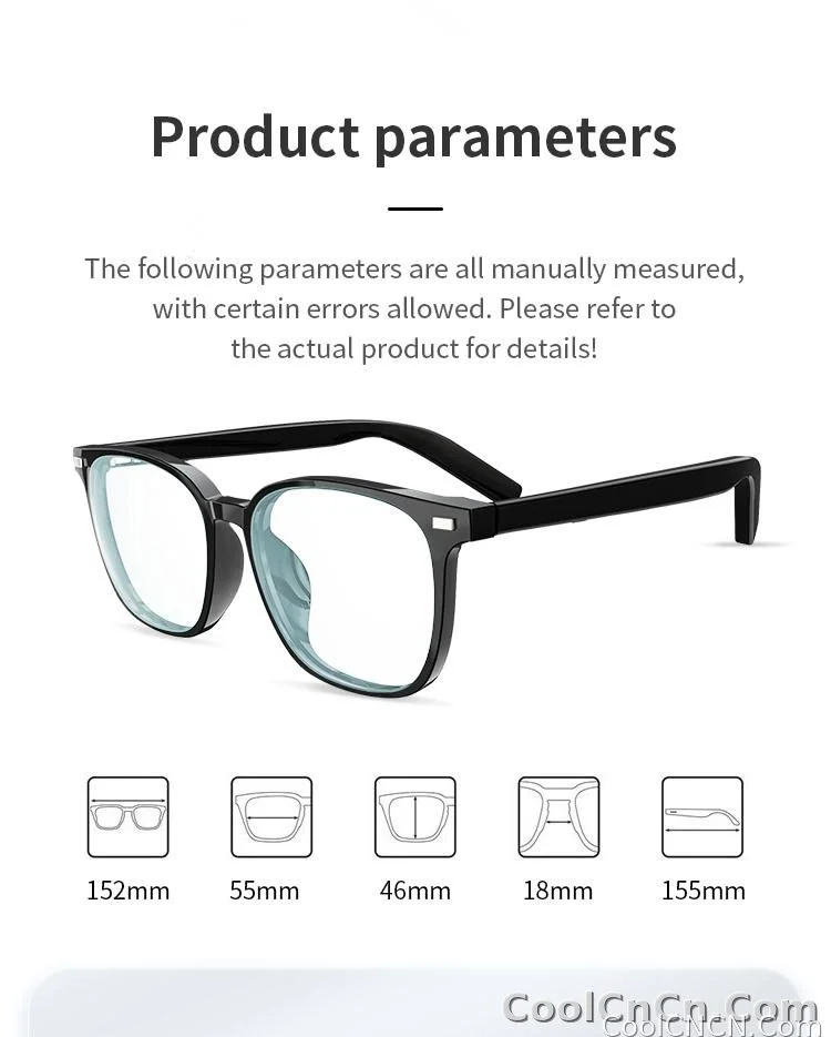 Bluetooth Smart Glasses Voice Call Music Play Remote Control Camera Wireless Bluetooth Headset Waterproof Glasses For Men  Women - detail