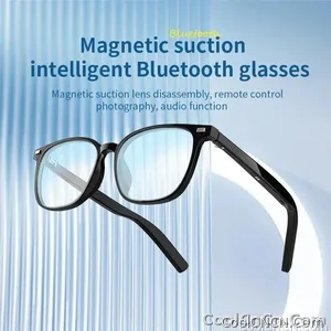 Bluetooth Smart Glasses Voice Call Music Play Remote Control Camera Wireless Bluetooth Headset Waterproof Glasses For Men  Women - view 1
