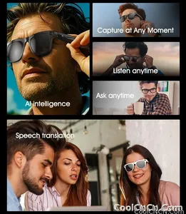 6K HD AI Camera Glasses 800MP Photochromic Multifunctional Smart Glasses Bluetooth Calling Photo Chat Music Translation 2026 - view 19