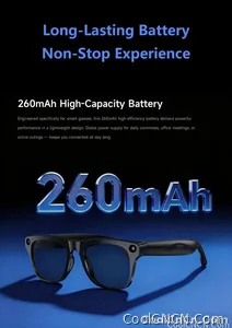 6K HD AI Camera Glasses 800MP Photochromic Multifunctional Smart Glasses Bluetooth Calling Photo Chat Music Translation 2026 - view 30