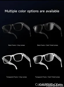 6K HD AI Camera Glasses 800MP Photochromic Multifunctional Smart Glasses Bluetooth Calling Photo Chat Music Translation 2026 - view 32