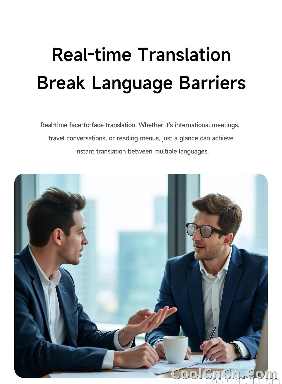 2026 New AI Smart Glasses for Photography And Video Intelligent Interactive Translation Feature Compatible with IOS And Android - detail