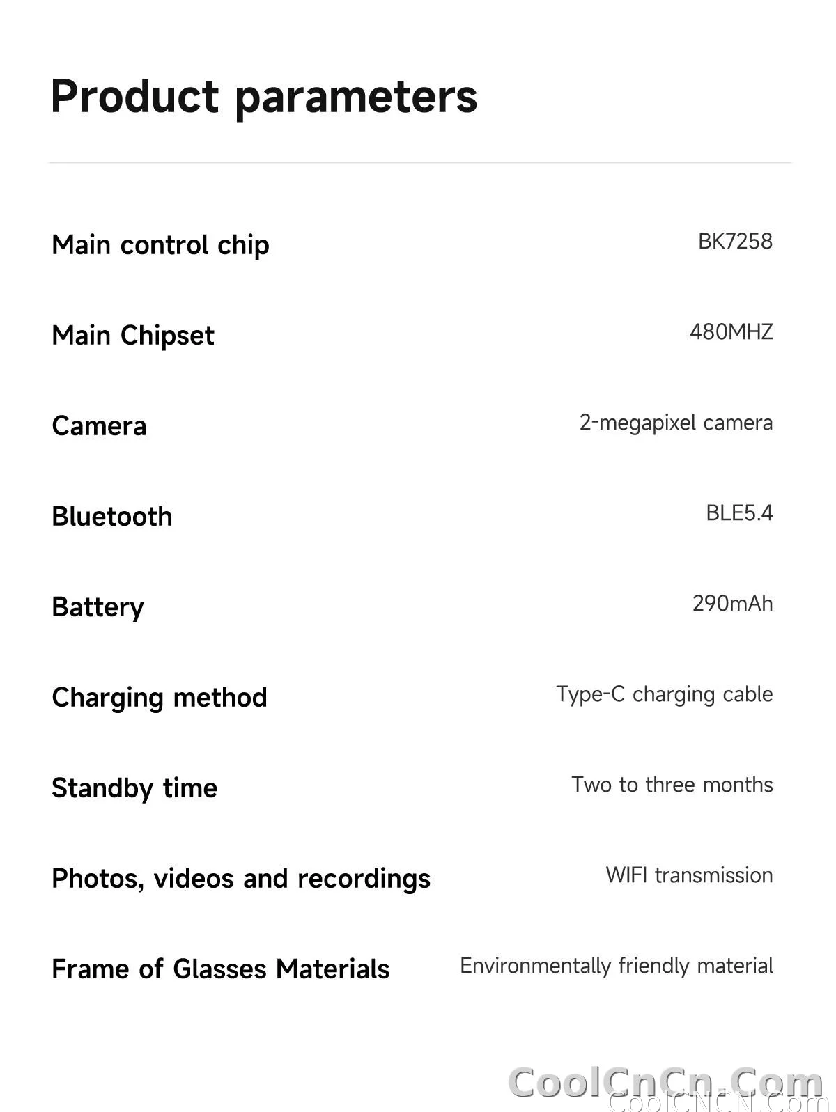 2026 New AI Smart Glasses for Photography And Video Intelligent Interactive Translation Feature Compatible with IOS And Android - detail