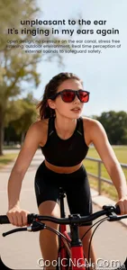 New Pro Smart Audio Sunglasses 2026 AI Translation Q&A Bluetooth HD Sound ENC Dual Mic Touch 4-Speed Color Change IP65 TR90 Men - view 13