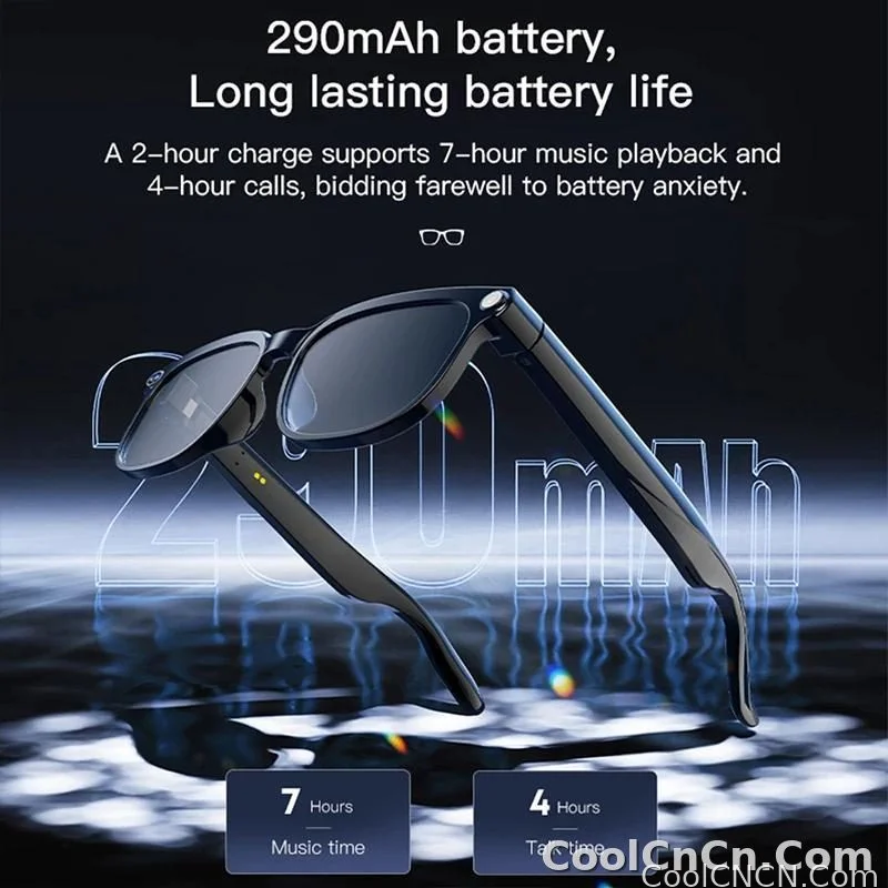 AI Smart Glasses Camera Sunglasses Wireless Bluetooth Touch Call Meeting For Men Real Time Translation Glasses With Camera Music - detail