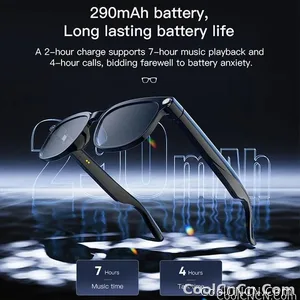 AI Smart Glasses Camera Sunglasses Wireless Bluetooth Touch Call Meeting For Men Real Time Translation Glasses With Camera Music - view 5