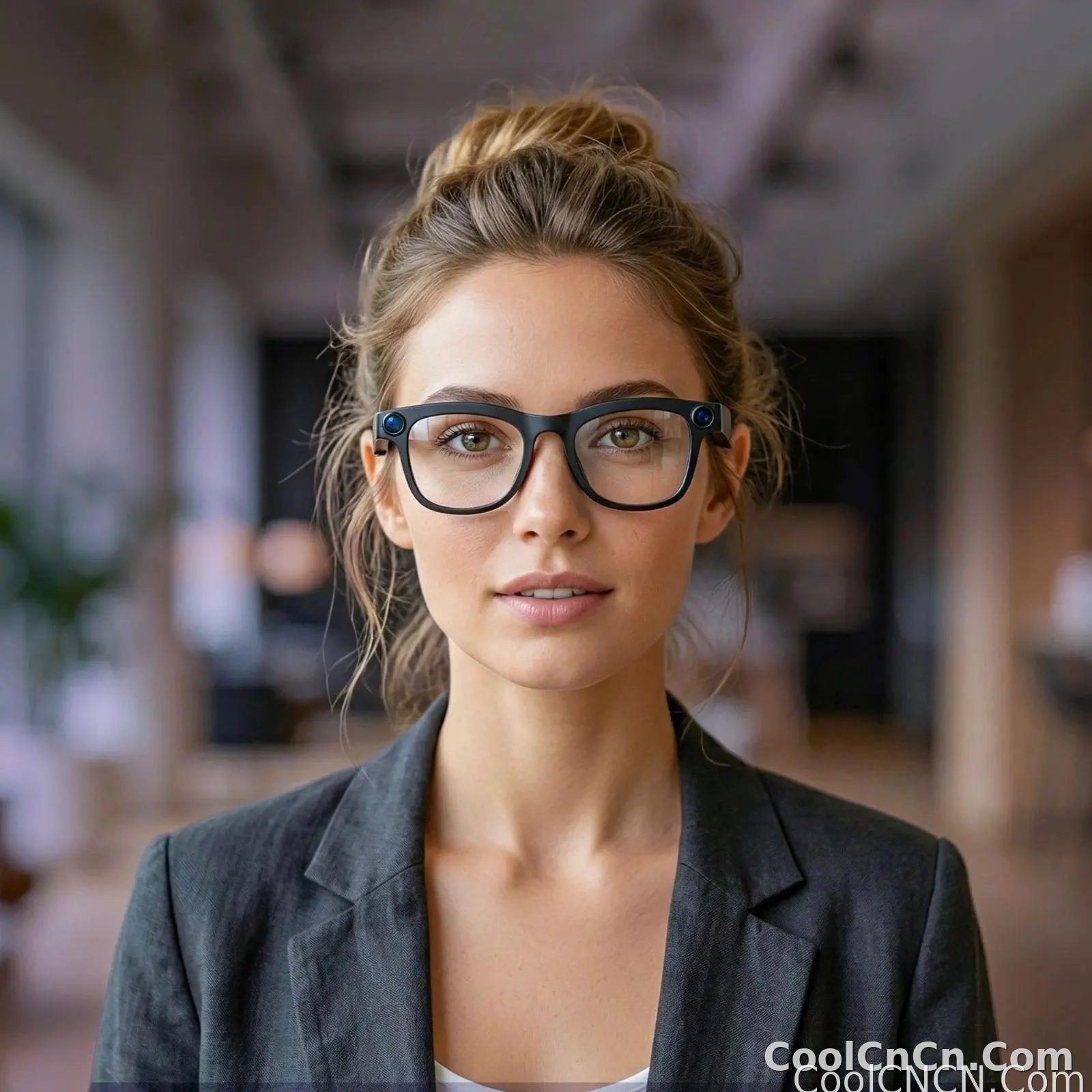AI smart glasses with 200W pixels, equipped with a camera and video glasses - detail