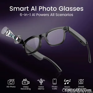 AI smart glasses with 200W pixels, equipped with a camera and video glasses - view 1